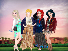 Disney Princesses Coachella (Принцессы Диснея на фестивале Коачелла)