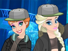 Elsa and Anna Yeezy (Эльза и Анна в стиле Yeezy)