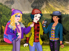 Princess Hiking (Принцессы на природе)