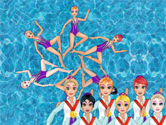 Princess Synchronized Swimming (Принцессы: синхронное плавание)