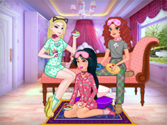 Princess PJ Party (Пижамная вечеринка диснеевских принцесс)