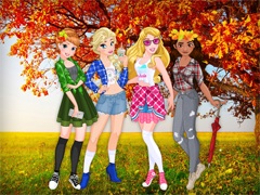 Princess Fall Flannels (Принцессы осени)