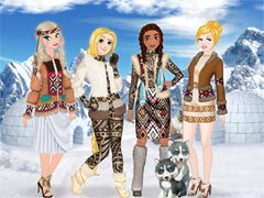 Princess Eskimo Fashion (Принцессы в эскимосском стиле)