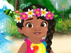 Baby Moana gets Tidy (Ухаживаем за Моаной)