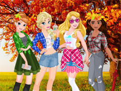 Princess Fall Flannels (Принцессы осени)